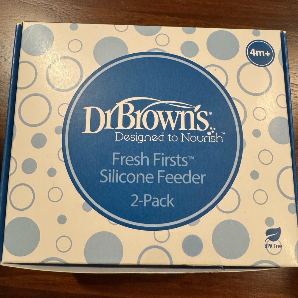 Dr. Brown's Fresh Firsts Silicone Feeder 2-Pack